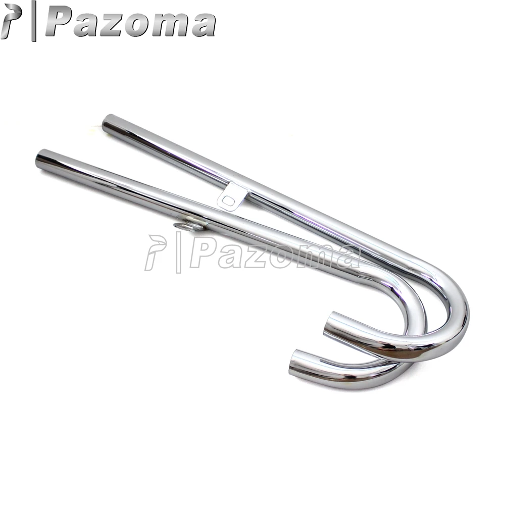 Пара мотоцикл 32HP выхлопные глушители Сталь спереди труба глушителя выхлопная