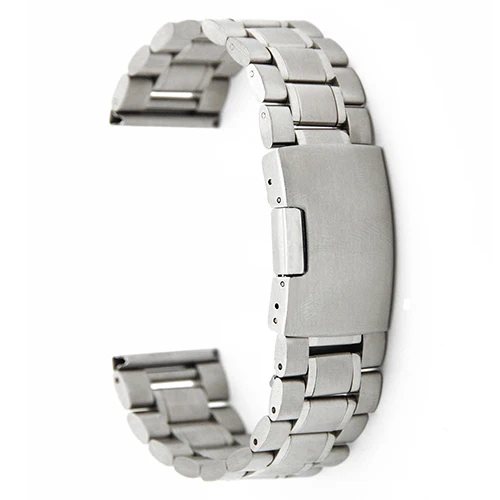 Silver Нержавеющая сталь ремешок для наручных часов 24 мм для sony Smartwatch 2 SW2 ремешок на запястье петли ремня браслет black rose цвета: золотистый, серебристый+ инструмент - Цвет ремешка: Silver