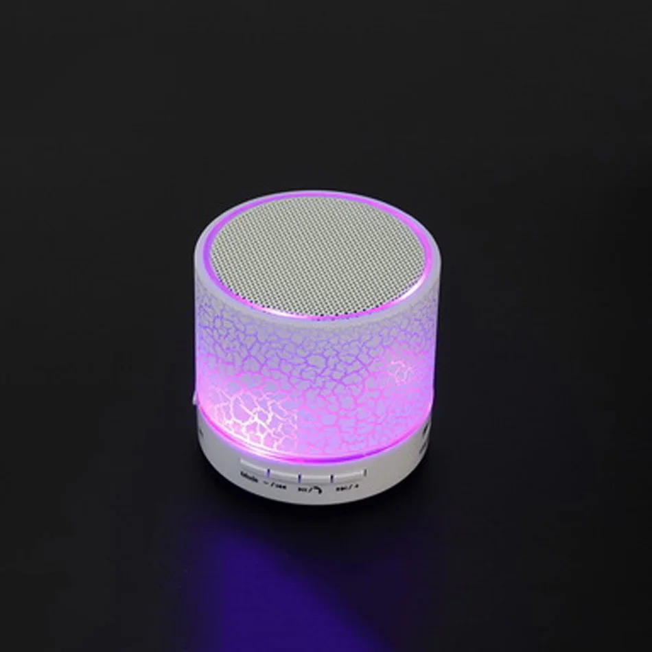 JKING Портативный Мини Bluetooth динамик s беспроводной громкой светодиодный TF USB FM звук