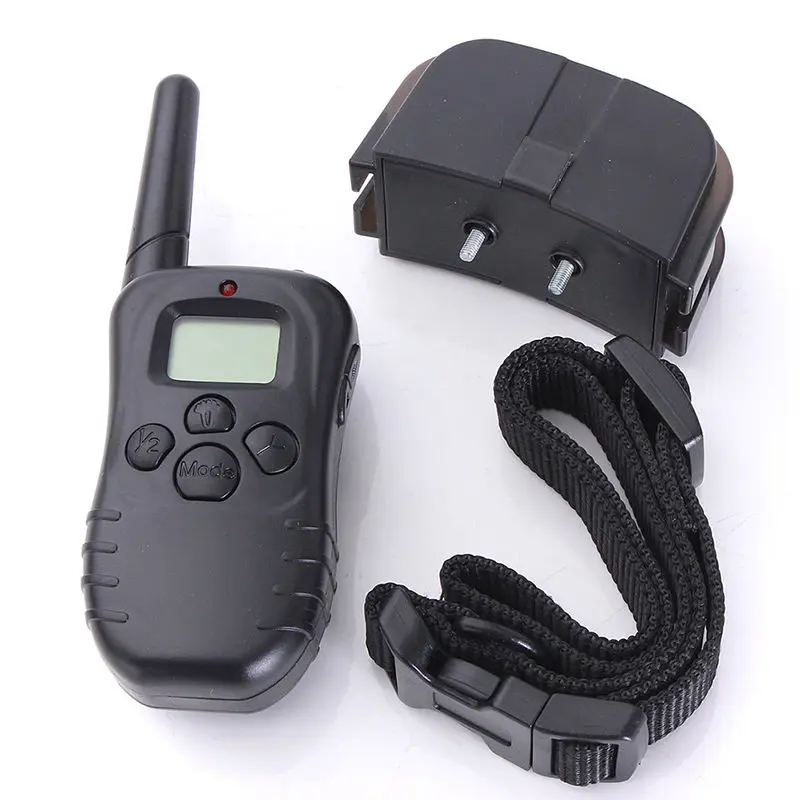 300m Remote Dog Training Collar Electric Shock Anti Bark Large Collars | Дом и сад