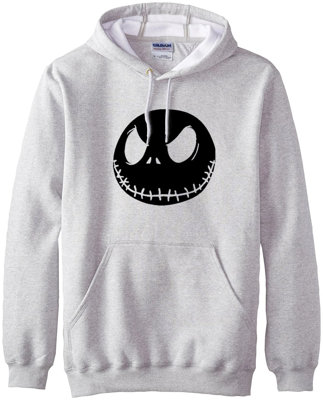 Новое поступление Jack Skellington, мужские толстовки, новинка, весна-зима, Мужская толстовка, Кошмар перед Рождеством, толстовки, Мужская Уличная одежда - Цвет: gray1