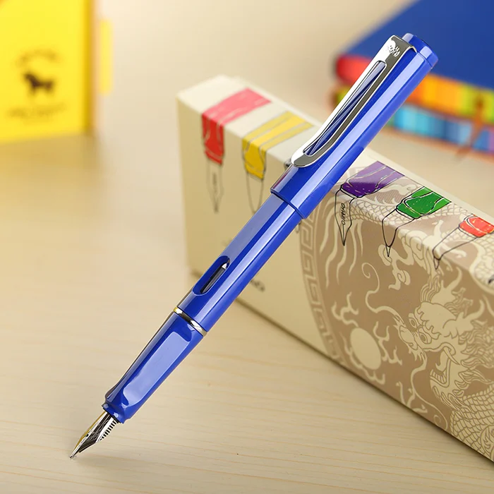 Jinhao 599 A модные милые 0,38 мм 0,5 мм перьевые ручки, роскошные подарочные ручки для письма, канцелярские принадлежности - Цвет: 4