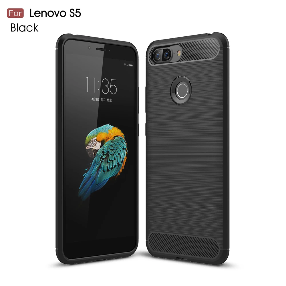 Чехол для телефона защитная задняя крышка для lenovo S5 K520 Z5 Мягкий силиконовый чехол TPU бампер деловой стиль