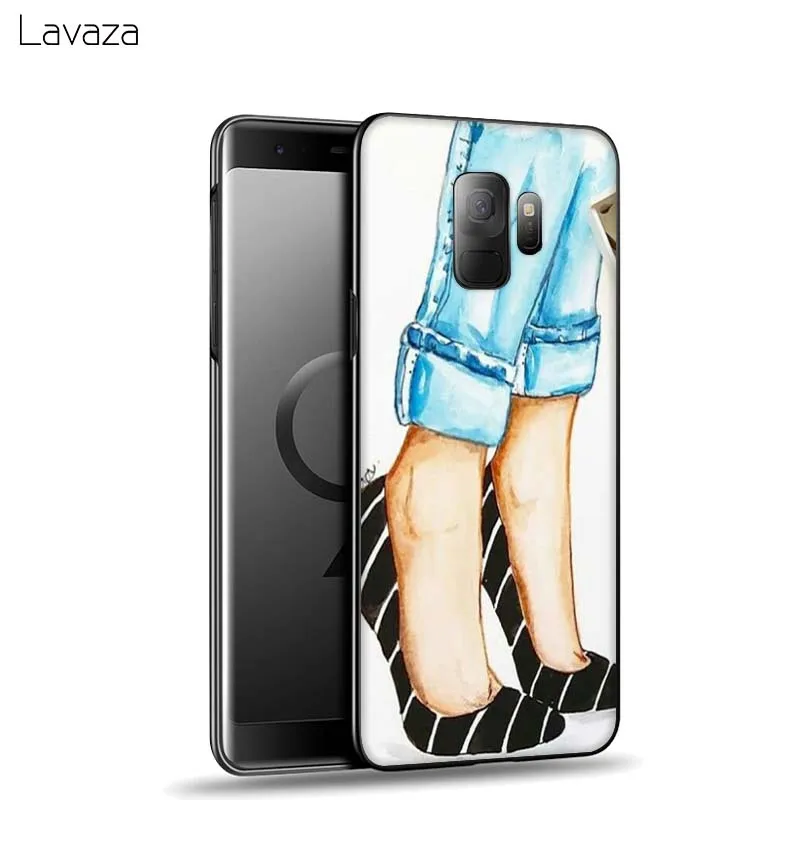 Туфли на высоком каблуке Lavaza мягкий чехол для Galaxy A3 A5 2016 2017 A6 plus A7 A8 A9 J6 2018 A10 30 40 50 70 |