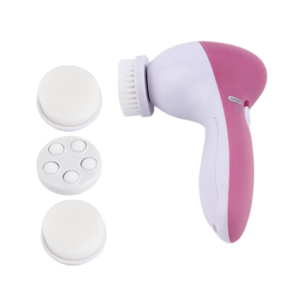 5 в 1 электрическая щетка для глубокой чистки лица|massage massages|massager facialmassager electric |