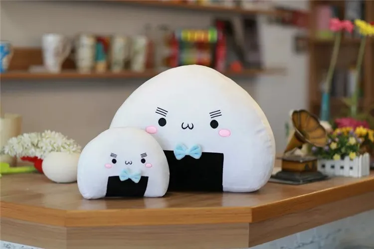 35 см Японский Рисовый рулон мягкая плюшевая кукла игрушка Onigiri семейные суши