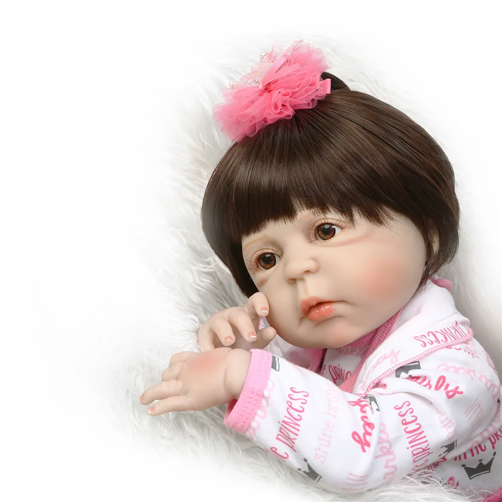 Кукла реборн силиконовая Реалистичная кукла принцессы 22 дюйма | Игрушки и хобби