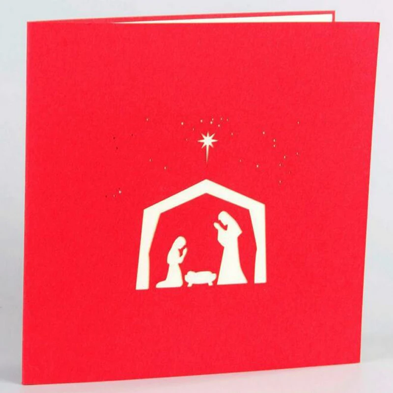 Киригами ручной работы 3D всплывающие дезерты верблюда поздравительная открытка