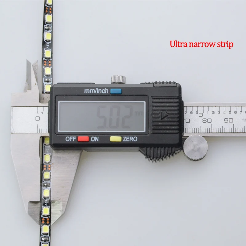 Новейшая СВЕТОДИОДНАЯ лента SMD2835 шириной 5 мм м 600 светодиодов черная печатная