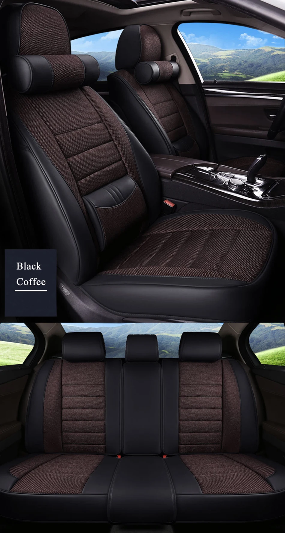 Высококачественные льняные автомобильные чехлы для сидений для Ford mondeo Focus 2 3 Fiesta mondeo EDGE EXPLORER роскошный полный объемный автомобильный аксессуар