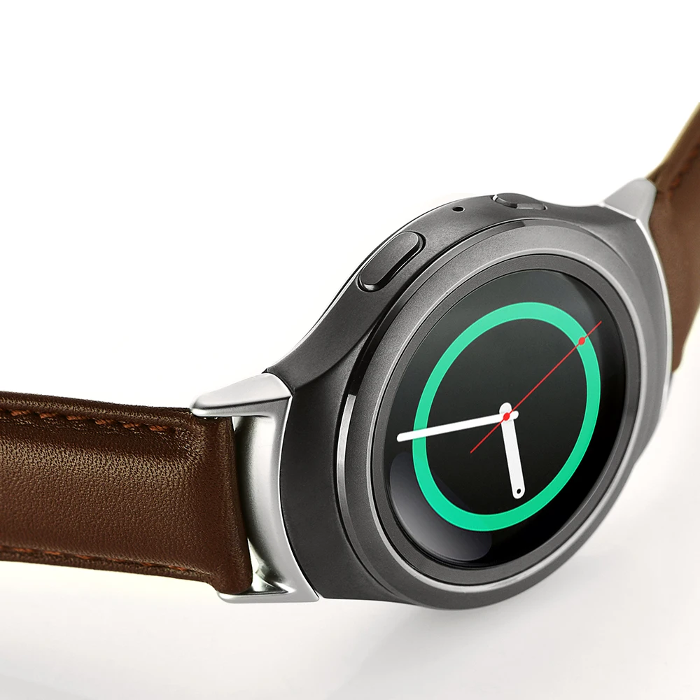 20 мм ремешок для часов из натуральной кожи для samsung gear Sport gear S2 классический наручный ремень для часов huawei 2 Ремешки для наручных часов браслет