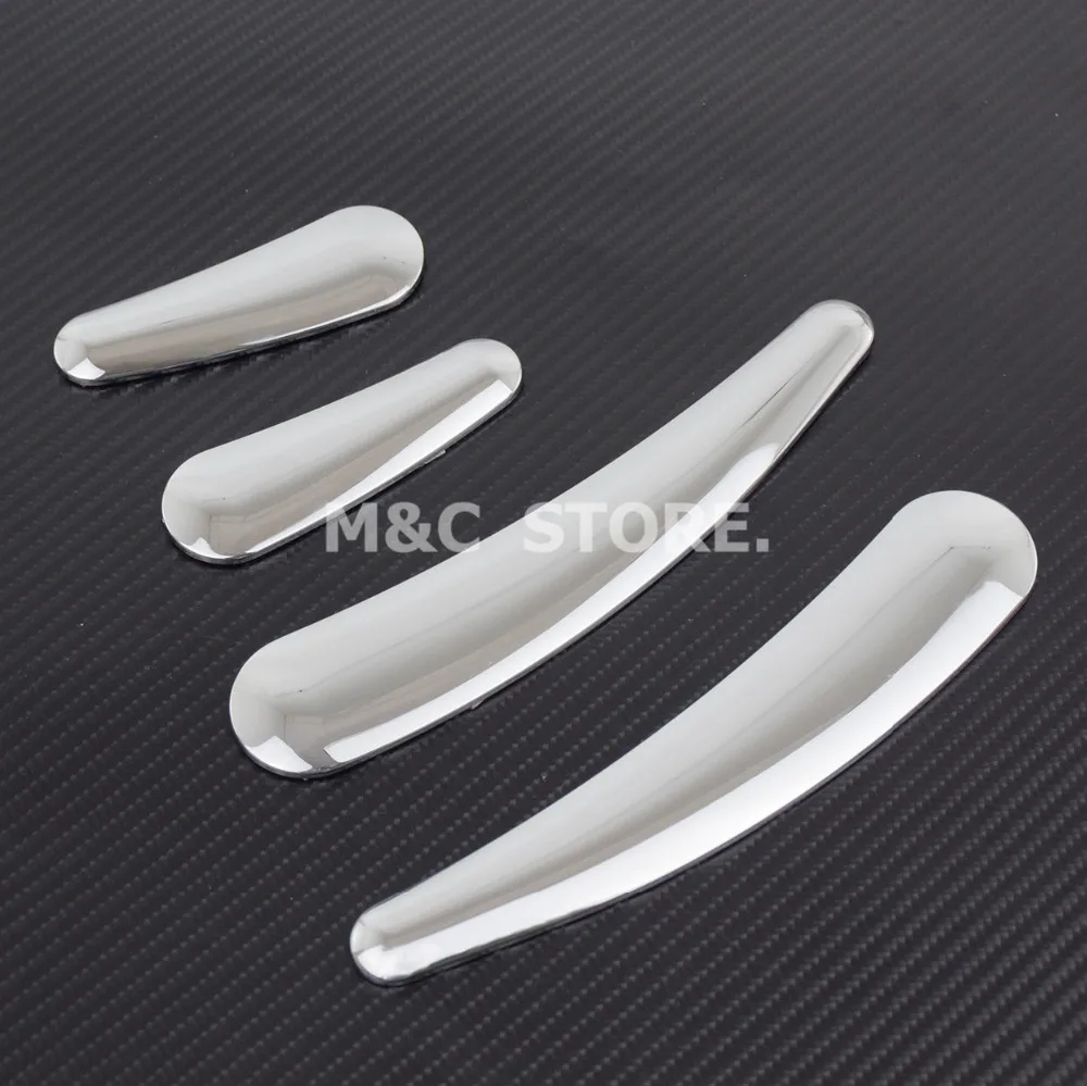 Набор вставок для мотоцикла 4 шт. хром маятниковая рама Harley Softail FLS FLSTN FXSTC 2008 17 09 10 11