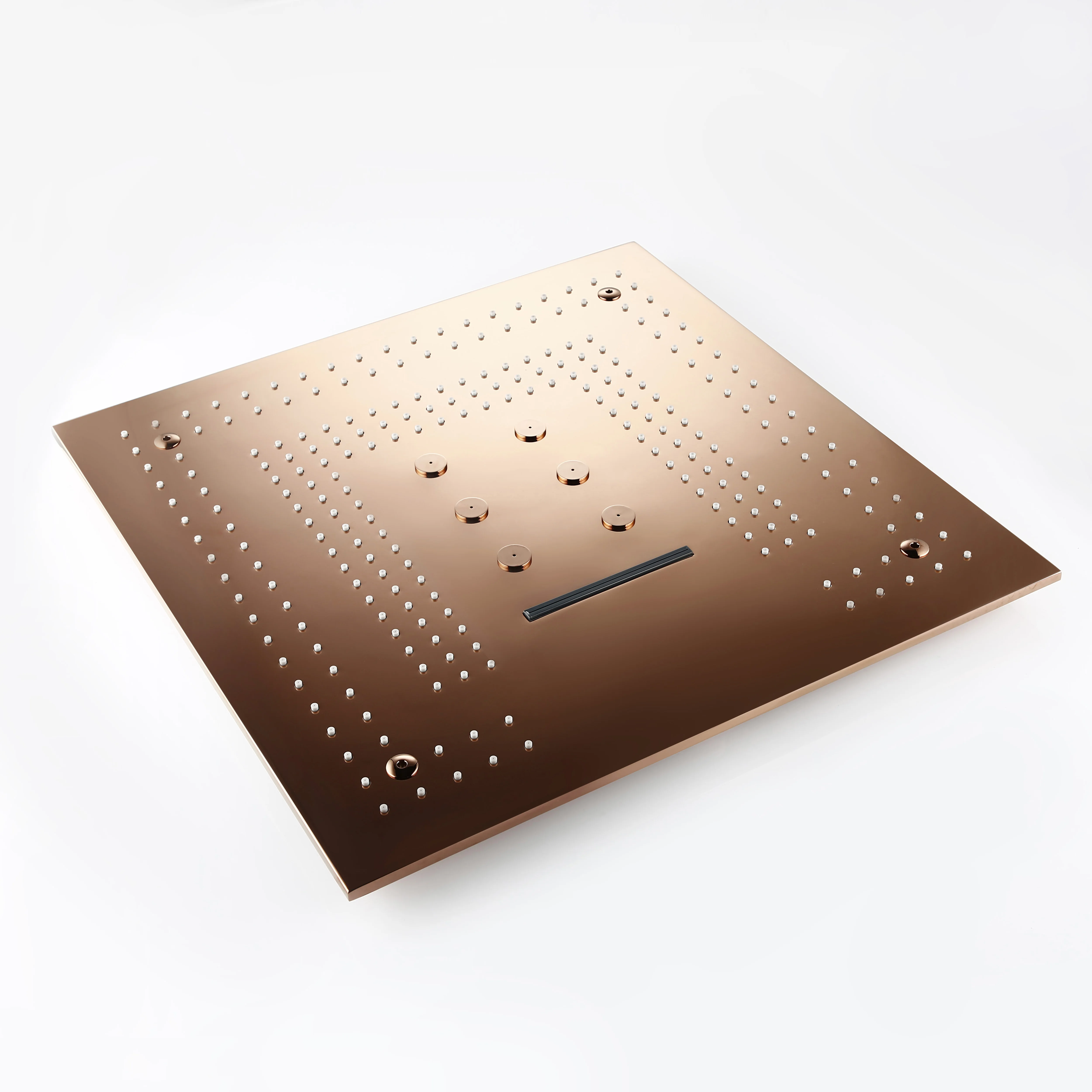 Насадка для душа латунный смеситель 24 дюйма квадратный водопад крепление на стену|Душевые насадки| |