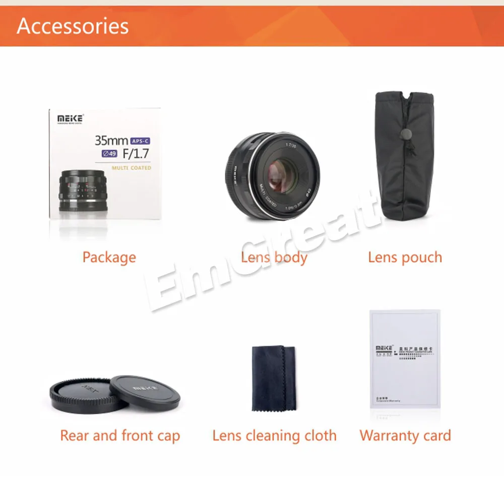 Meike MK-35-1.7 35 мм F1.7 объектив с ручным фокусом APS-C для Canon или sony или Fuji или Для беззеркальных камер с креплением 4/3