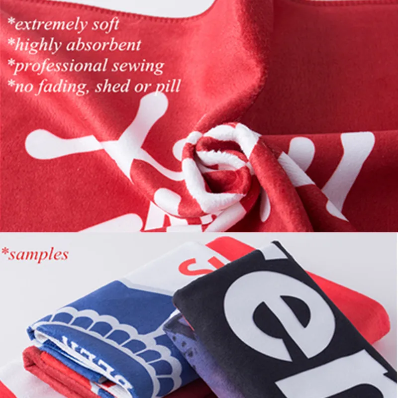 Оригинальные одинаковые подарки спортивное банное полотенце из микрофибры для