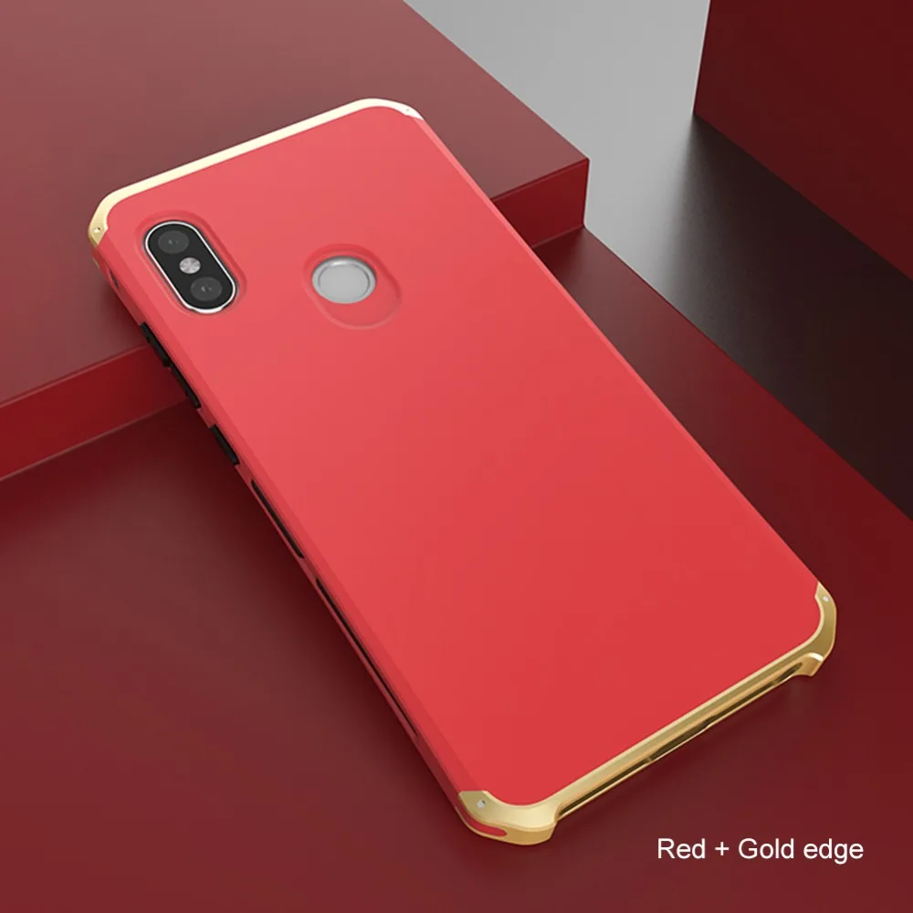 Ультра тонкий металлический чехол Ollivan для Xiao mi Red mi Note 7 6 5 Чехол алюминиевая металлическая рамка для Red mi Note 5 6 Pro mi X 2S Чехол-крышка