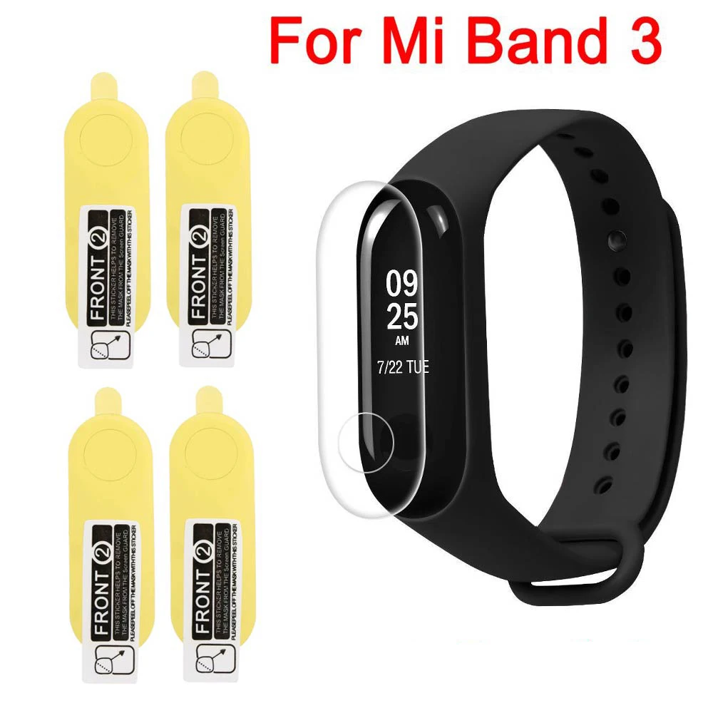 

Защита экрана для Xiaomi Mi Band 3 для Miband3 HD ультратонкая пленка против царапин мягкая пленка Mi band 3 Полное покрытие экрана