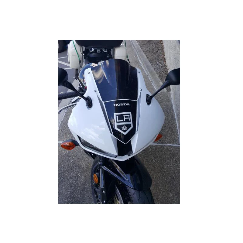 Мотоцикл Double Bubble лобового ветер Экран для 2013 Honda CBR600RR CBR 600 RR F5 Черный Iridium