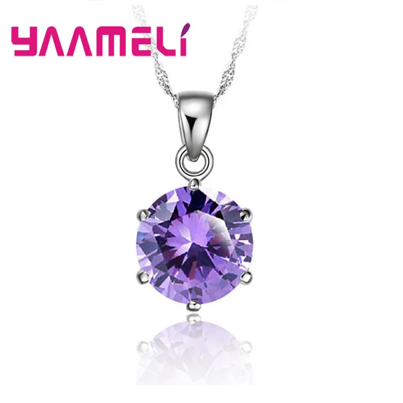 YAAMEL Заводская распродажа Настоящее серебро 925 пробы ожерелье для женщин новый