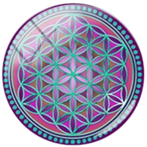 TAFREE Новое поступление Мандала Фото Подвески бусины 25 мм стеклянный кабошонный купол база крышка кулон для ожерелья брелки - Цвет: H288