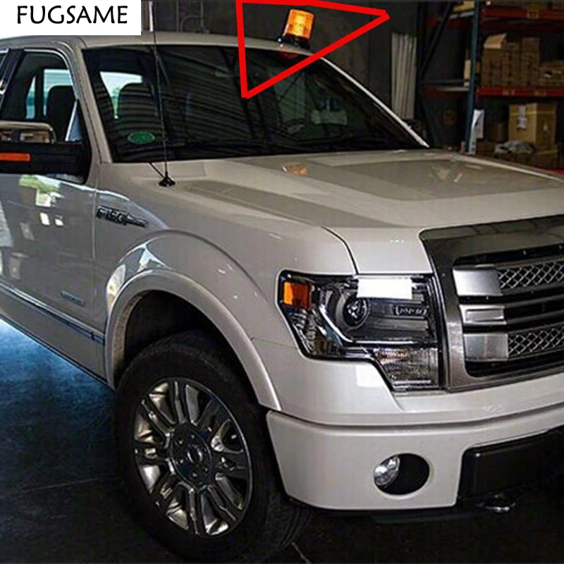 Фонарь поворотный FUGSAME 12 В предупреждающий сигнальный фонарь | Автомобили и