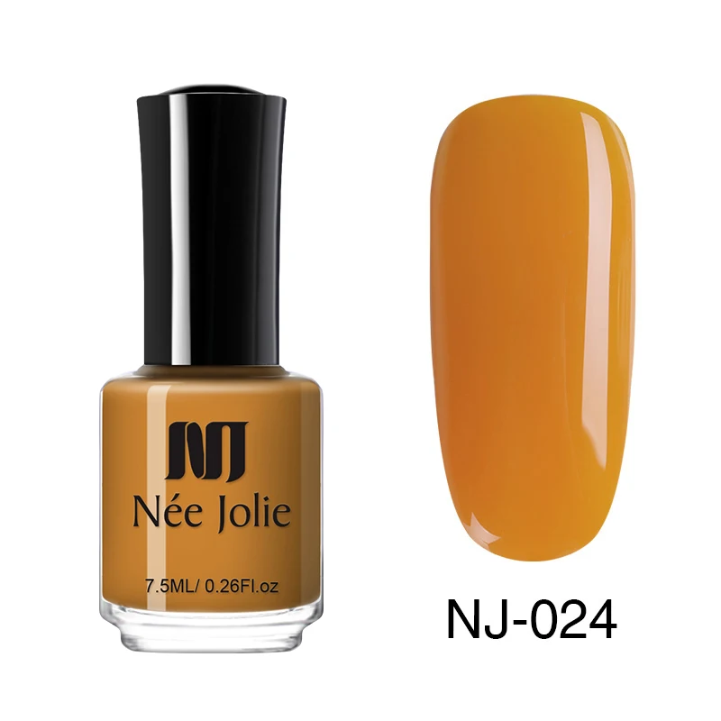 7.5ml NJP-024 NEE JOLIE 3,5 мл/7,5 пилка для ногтей быстросохнущая летняя Краска Лак для ногтей изысканный 9 цветов - Цвет: 7.5ml NJP-024