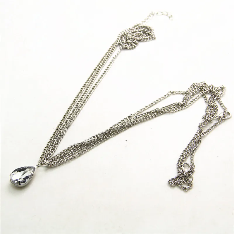 Charming Multilayer Tassel Chain Water Droplets Crystal Headband Hair Forehead For Women Boho Jewelry Accessories |