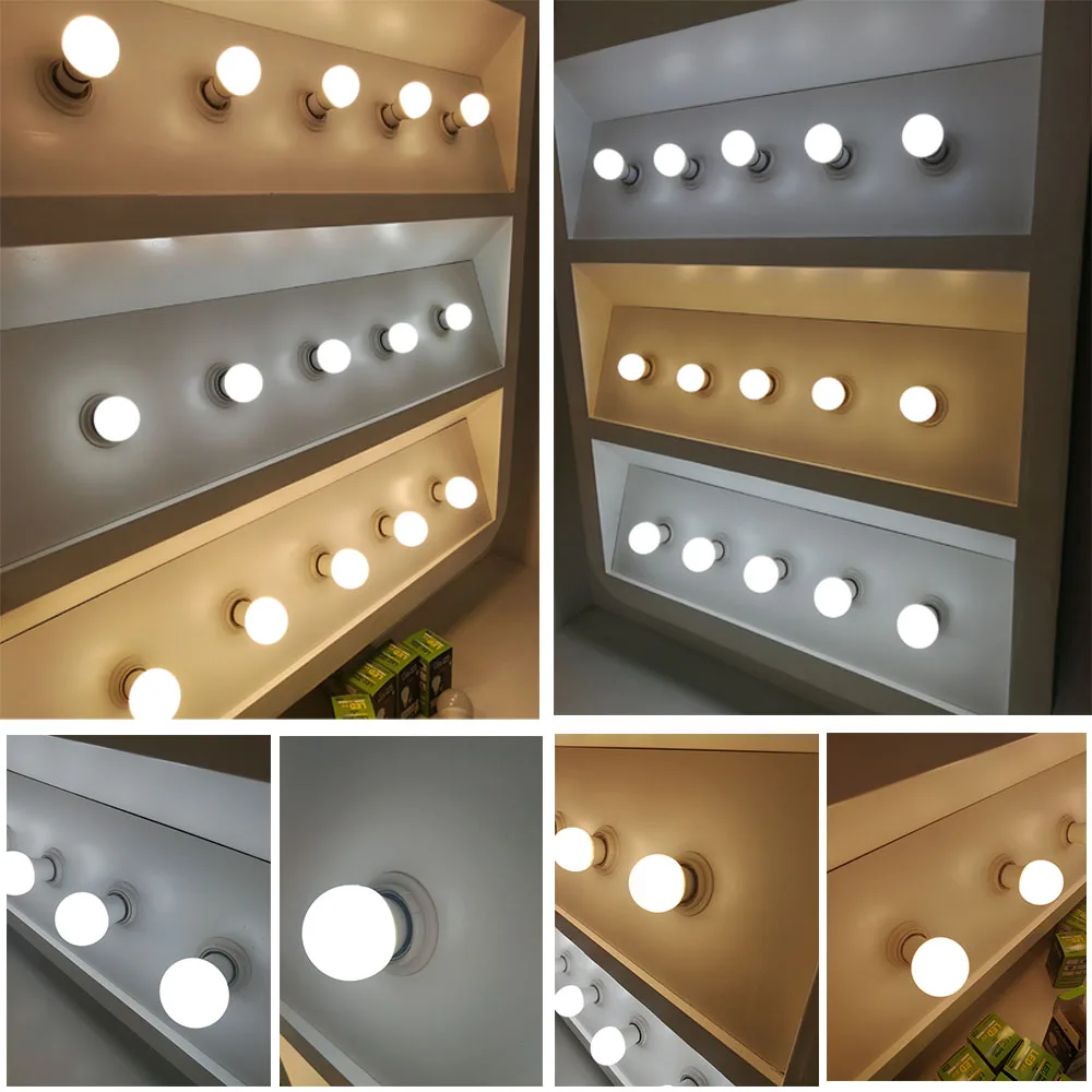 

Led Bulb Ball E27 5W 8W 12W Round Led Lamp Lamp Warm White/White Led Light Bulb for Indoor/Outdoor Lighting AC86-265V