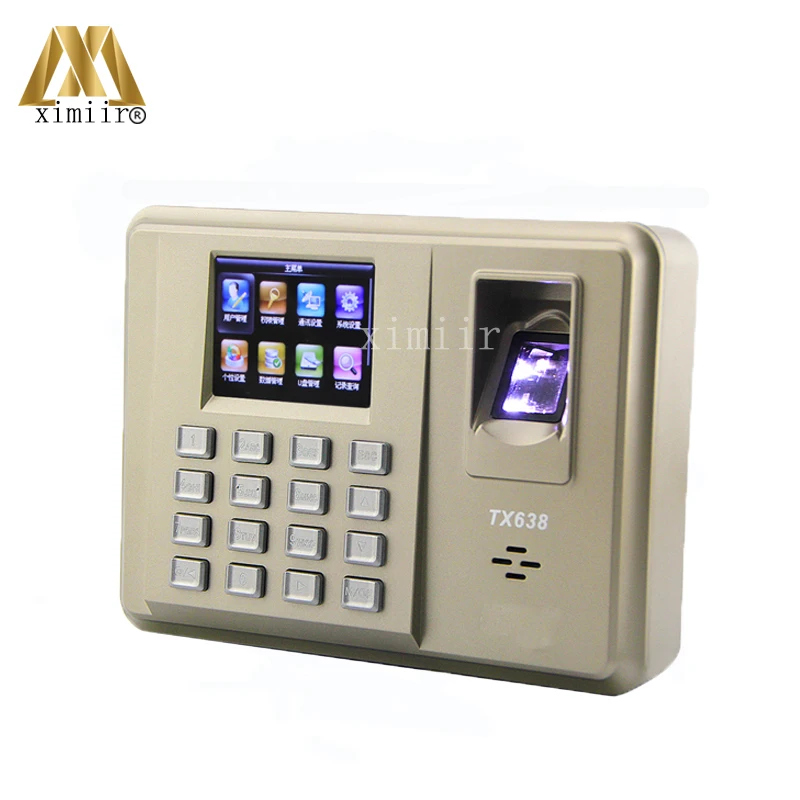 TX638 Fingerprint Time Attendance ZK 3 Inch Color Screen RecognitionWith WIFI And System Clock | Безопасность и защита