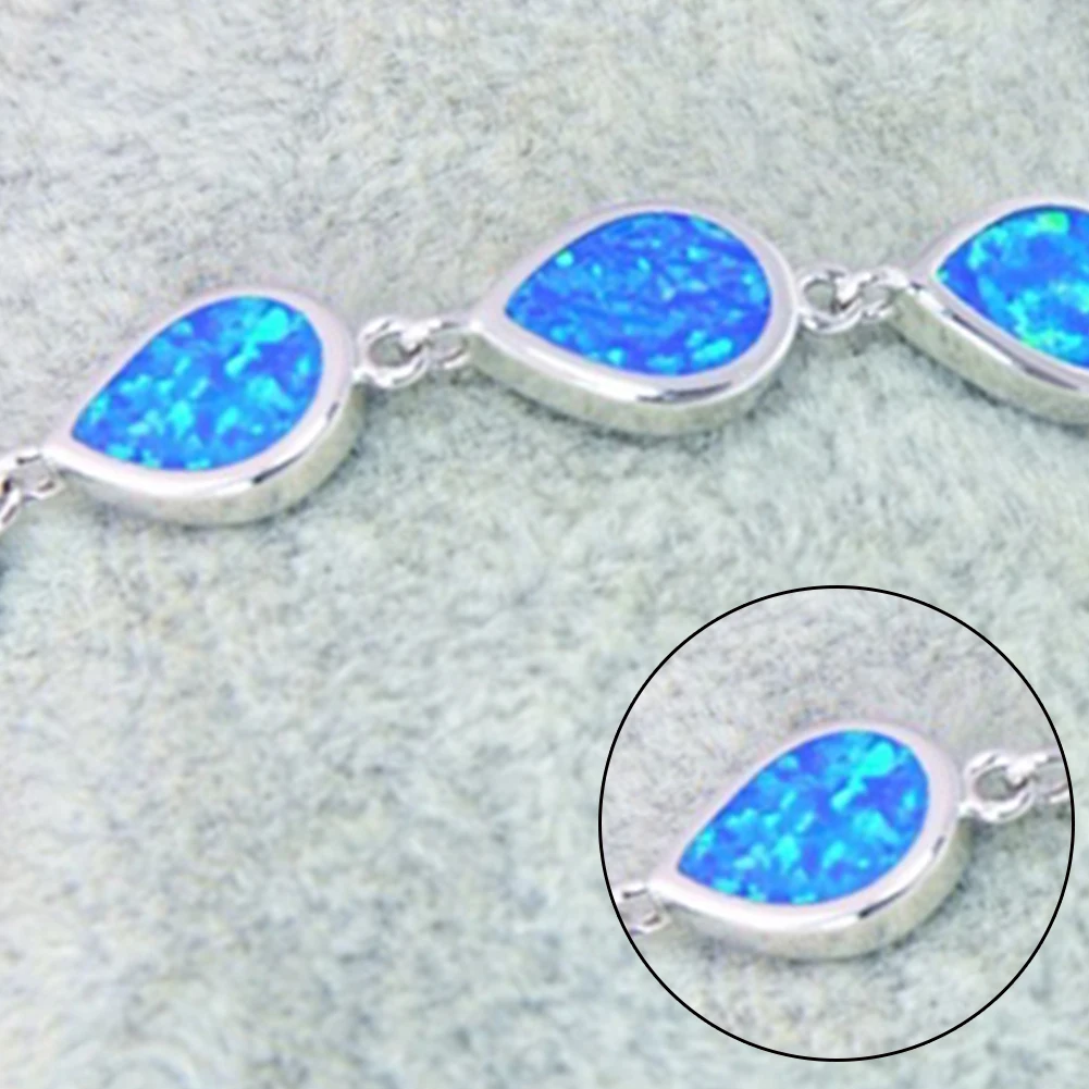 Unisex Fashion Water Drop Opal Bracelet Hand Chain Party Jewelry Accessory Gift Shape | Украшения и аксессуары