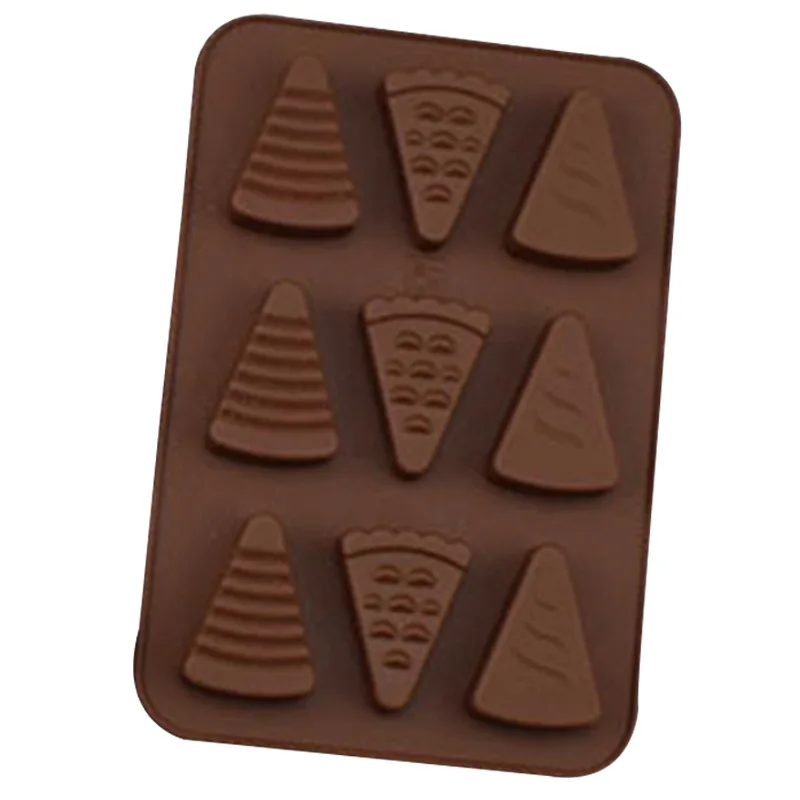 

Силиконовые 9 отверстий торт шоколадный прессформы в виде геометрических фигур Форма формочка для желе пирожных Жаростойкие формы для духо...