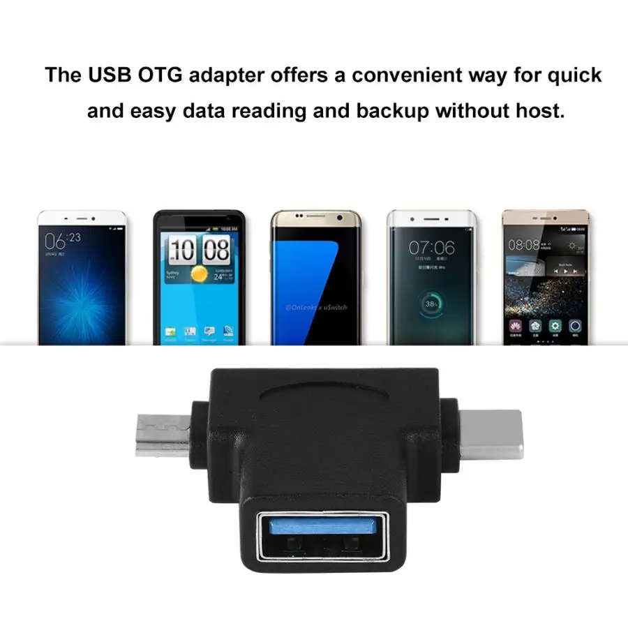 Новый аудио адаптер конвертер разговорный цифровой мини 2 в 1 Micro Usb 3 Type C папа к 0
