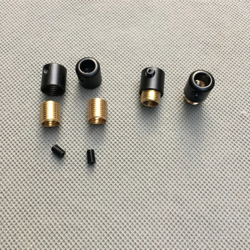D12 * H13.5mm M10 резьба матовая черная Блокировка проводов Металлические Кабельные