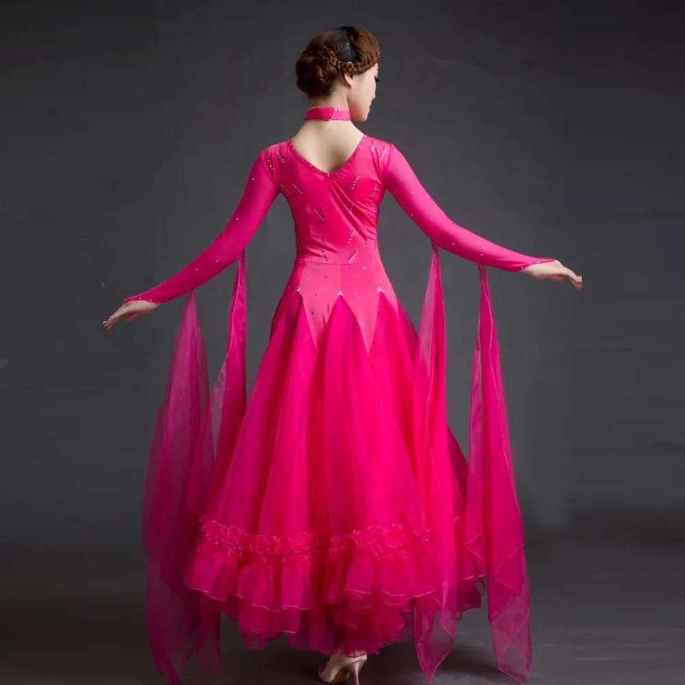 Женский костюм для бальных танцев с блестками 6 цветов|dress shaw|dress styles a linecostumes sex |