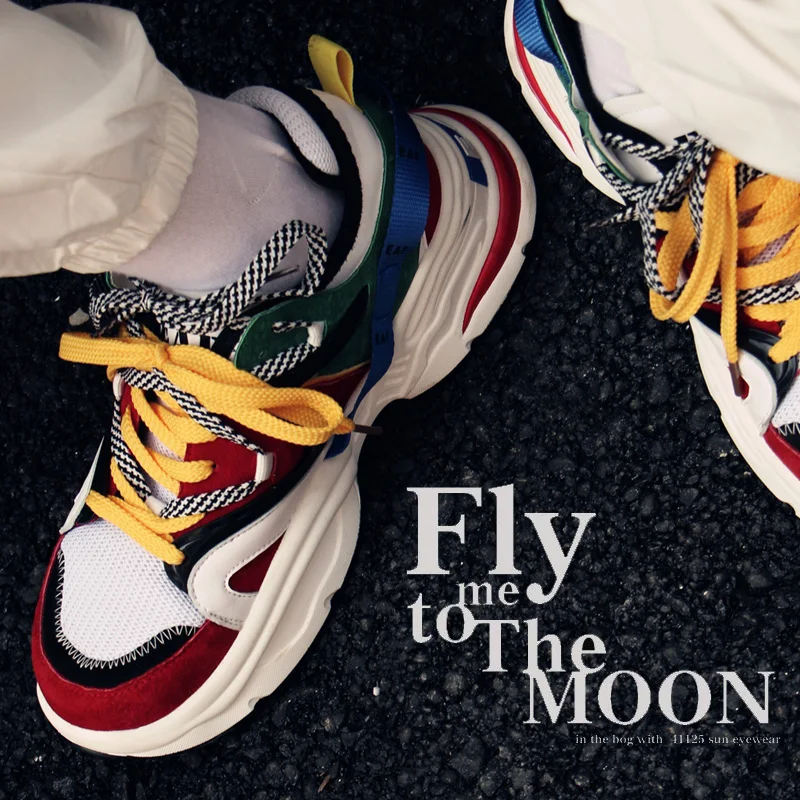 Мужские кроссовки в стиле кэжуал из сетчатого материала #2019 | Обувь