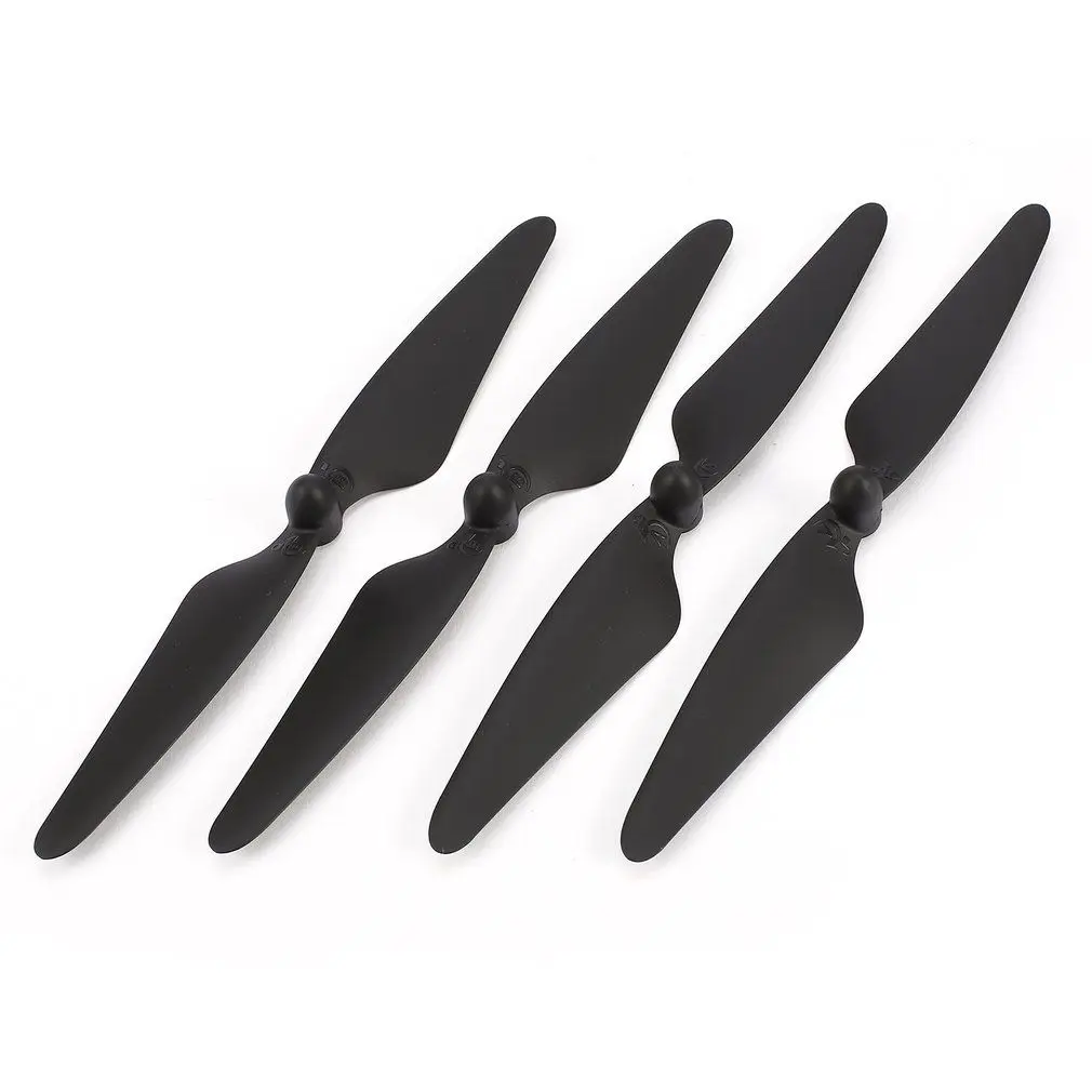 Black Hubsan 2 пары оригинальные части радиоуправляемого дрона пропеллер лезвие для Hubsan H501S H501C H501A H501M 501 Радиоуправляемый игрушечный вертолет части Аксессуары - Цвет: Black