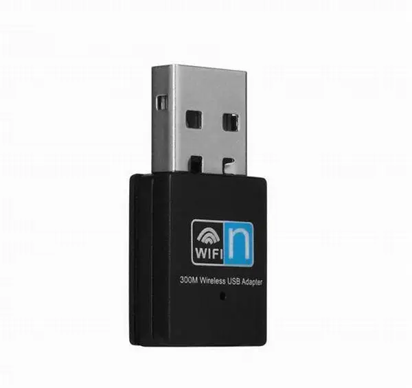 Беспроводная сетевая карта 300 Мбит/с мини USB роутер wifi адаптер WI FI излучатель