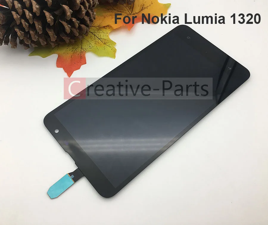 Оригинальный ЖК-дисплей для Nokia Lumia 1320 черный цвет с сенсорным стеклом дигитайзер