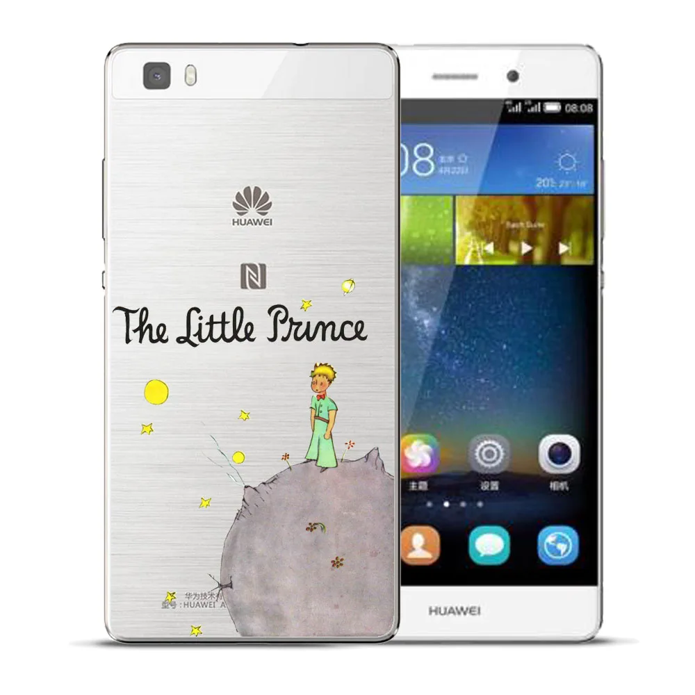 Мягкий ТПУ чехол The Little Prince Earth для Huawei P8 P9 P10 P20 Lite Plus Mate 10 Pro Y5 Y6 II Y3 Y7 2017 Honor 9 6X