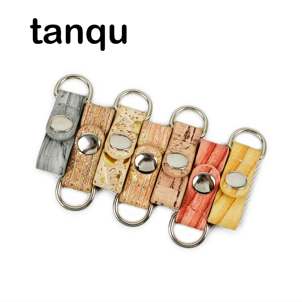 Tanqu 1 пара 2 шт зажим Крепление для Obag деревянный узор зернистый искусственная