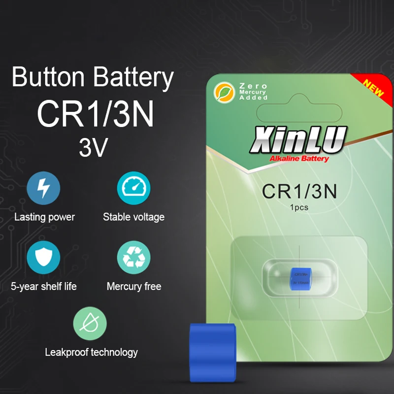 Оригинальный литиевый аккумулятор CR1/3N 2L76 K58L DL1/3N 5018LC CR11108 3 в для локатора камеры