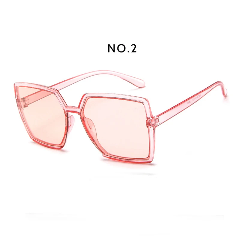 Женские солнцезащитные очки с квадратной оправа Polygon черные винтажные