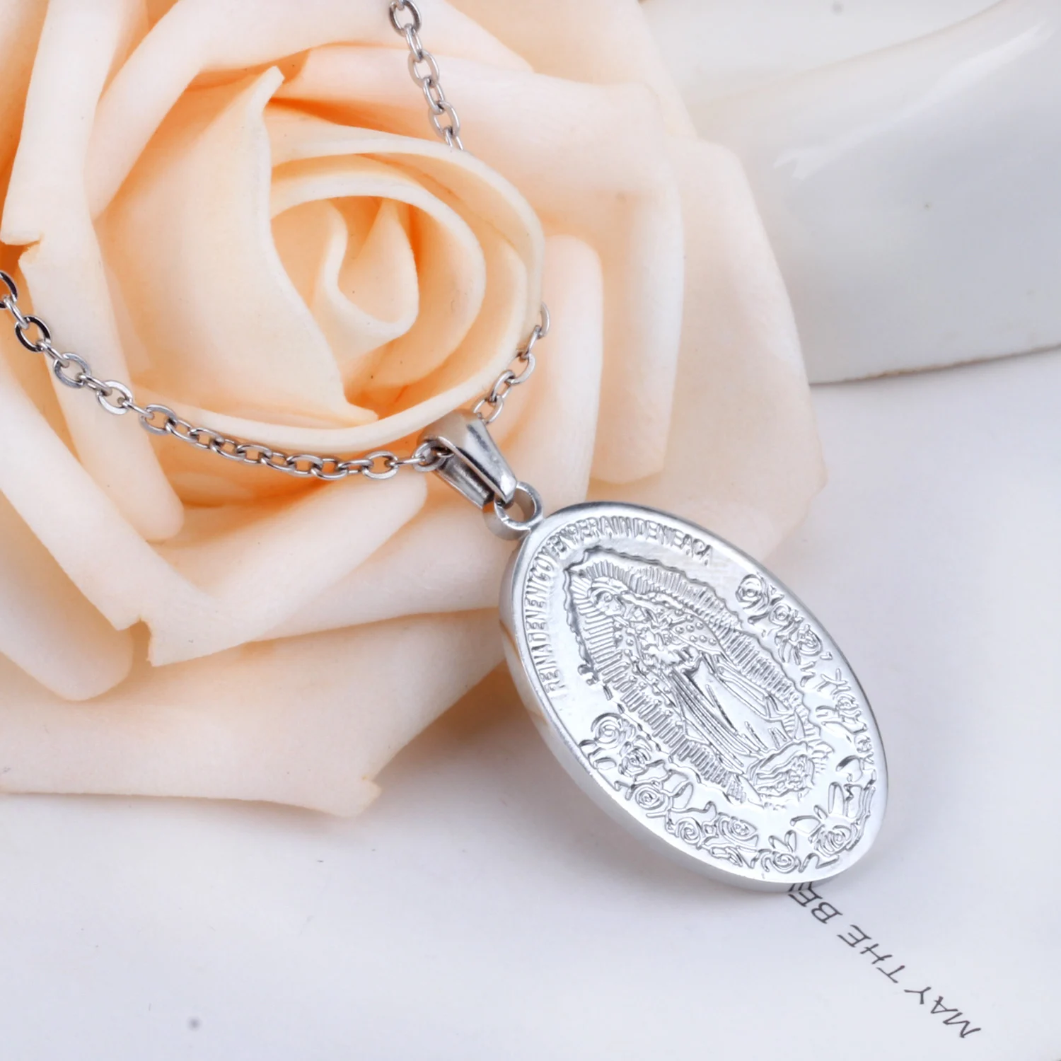 LUXUKISSLIDS колье из нержавеющей стали ожерелье для мужчин/женщин звено цепи Ожерелье