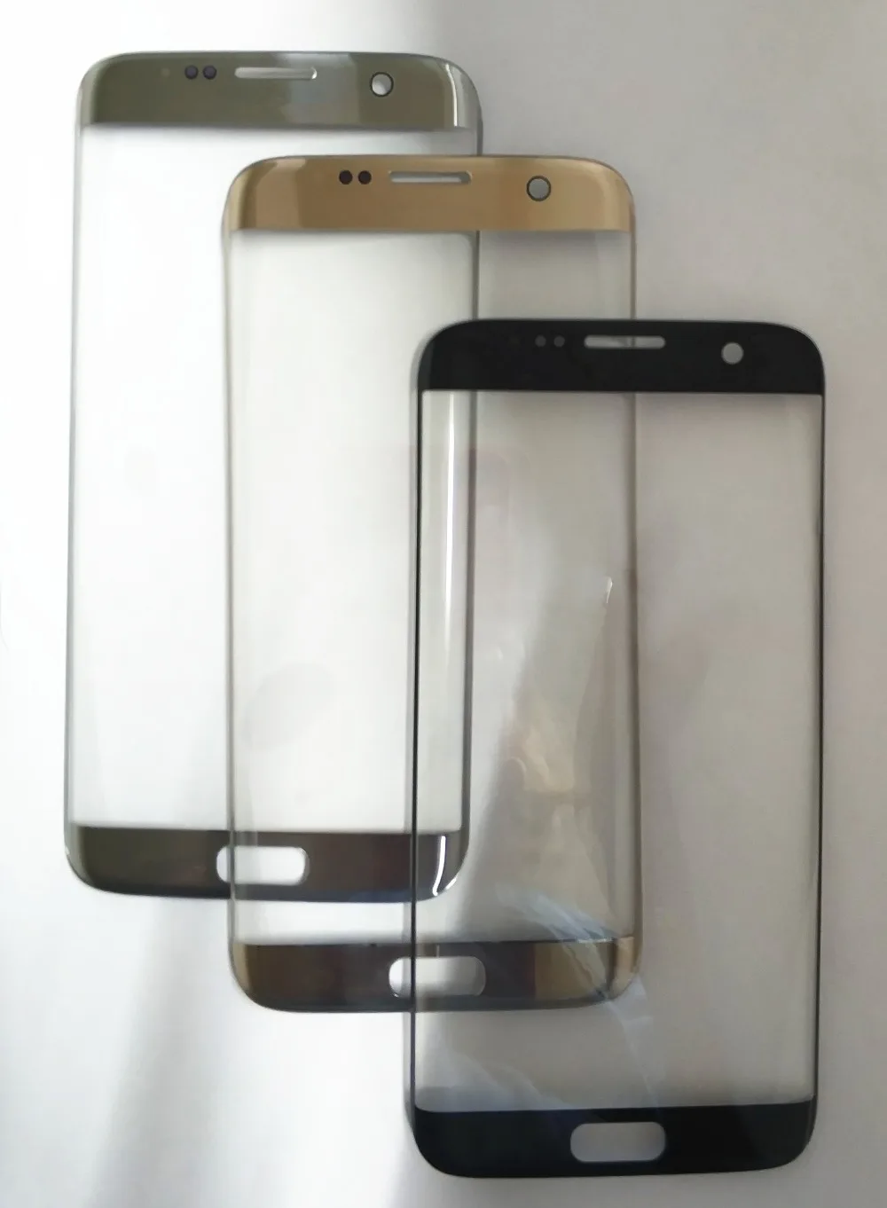 Панель сенсорного экрана для Samsung Galaxy S7 edge запасные части и клей ремонта