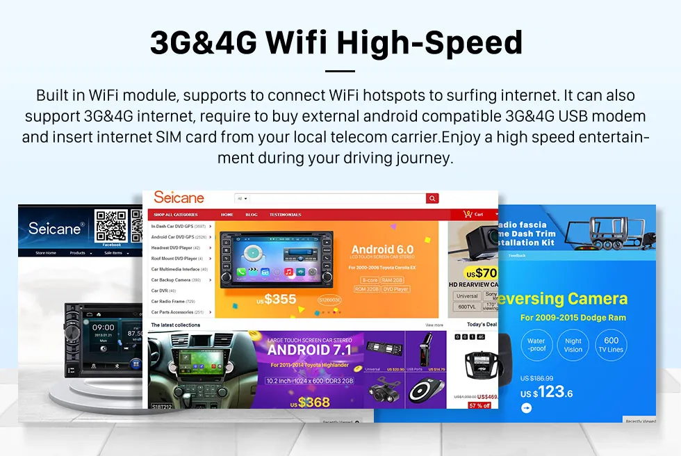 Seicane автомобильный Радио Мультимедиа DVD видео плеер навигация gps Android 9,1 для 2010 2011- Subaru Outback поддержка SWC 4G wifi