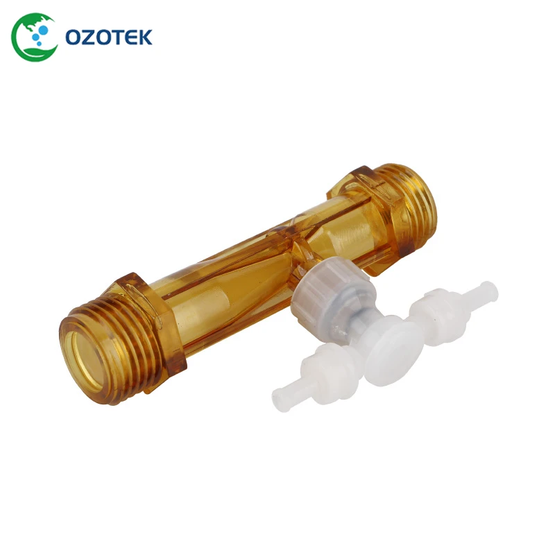 

OZOTEK ozone machine water TWO002 0.2-1.0 PPM for cleaning vegetables fruits/laundry /washing machine free shipping