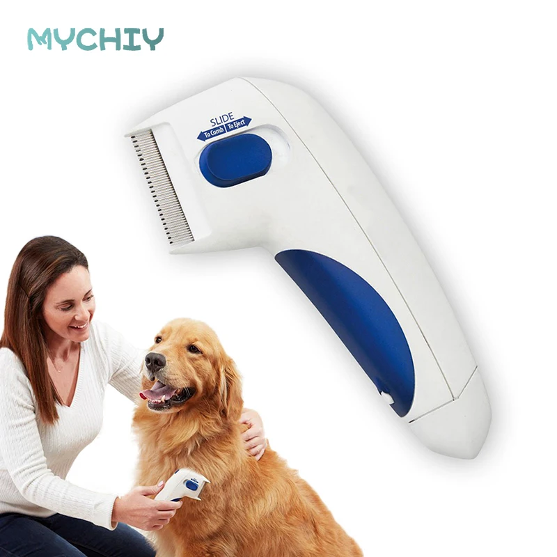 1 pc Pet Электрический гребень многофункциональный саранчи Блошиный Терминатор