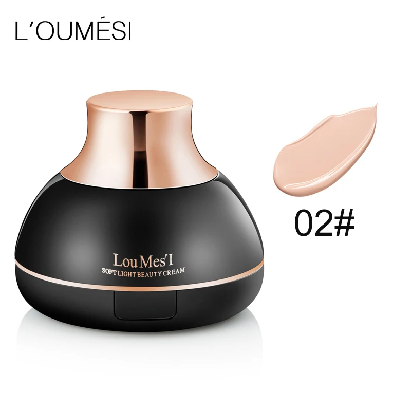 color 2 Loumesi Air Cushion BB крем-консилер увлажняющий тональный крем для макияжа Голый отбеливающий Макияж для лица корейская косметика - Цвет: color 2