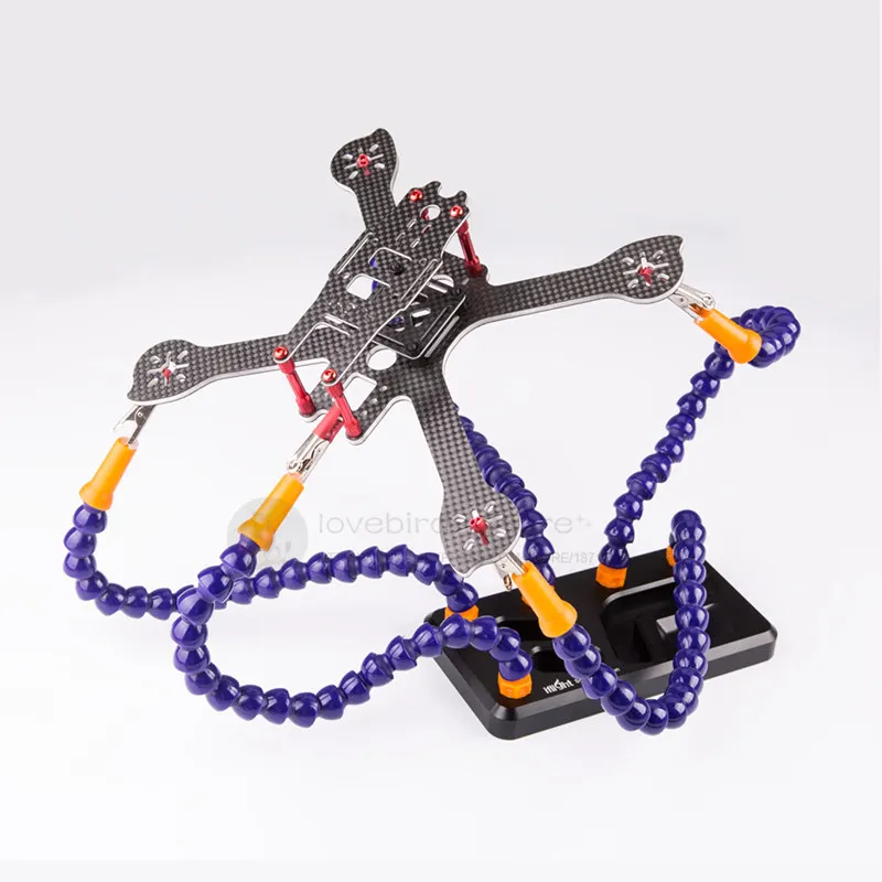 

Multifunctional welding station Electric iron bracket Handle Five arms for DIY RC FPV mini drone building