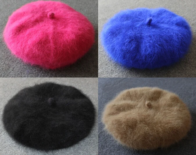 Женская меховая шапка из натуральной норки повседневная ручной работы модель